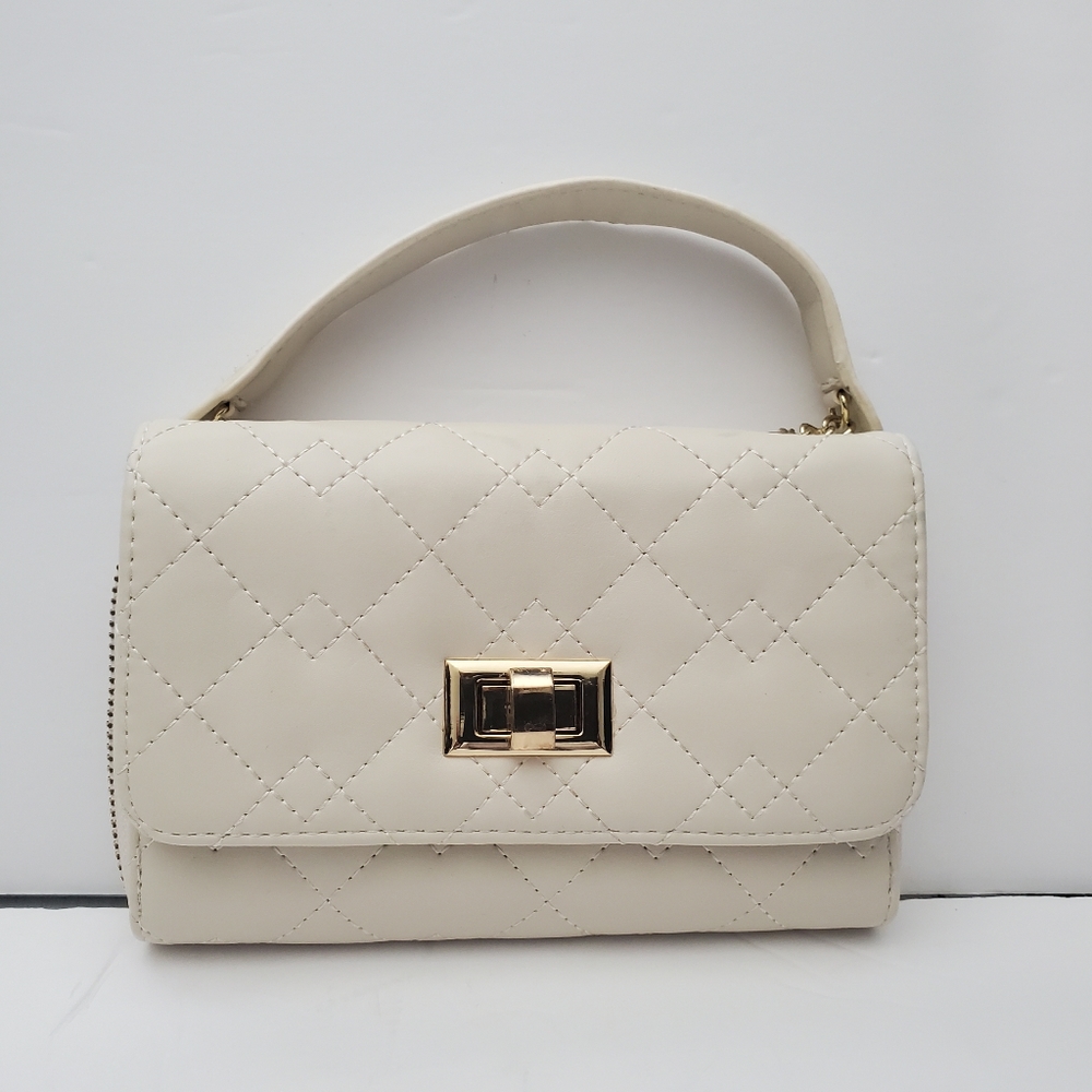 Mossimo Cream Crossbody Bag